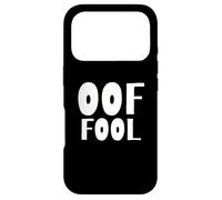 OOF Fool Jeu Amusant en Ligne Noob Streamer Game OOF Meme Joke Coque pour iPhone 17 Pro