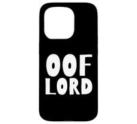 OOF Lord Funny Blox Gamer Noob Streamer Meme Game OOF Sound Coque pour iPhone 15 Pro