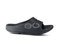 OOFOS Ooahh Sport Chaussure de récupération Unisex - gris foncé, blanc, Taille 45