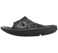OOFOS Ooahh Sport Chaussure de récupération Unisex - gris foncé, blanc 45