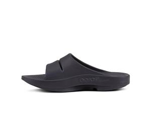 OOFOS Ooriginal Thong, Sandalias Atléticas Mujer, Negro (Black), 45 EU