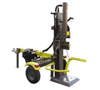 OOGarden - Fendeur de bûches vertical sur remorque 7CV - 22T