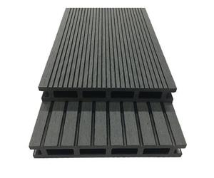 OOGarden - Lame de terrasse en bois composite - L.240 x 14,6cm - Gris