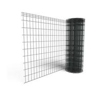 OOGarden - Rouleau Grillage soudé L. 20m x H. 1m | Maille de 100 x 50 mm | Gris