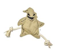 Oogie Boogie Flattie Oogie Boogie Flattie de Monsieur Jack de 22,9 cm | Oogie Boogie Jouet plat pour chien | Jouet officiel de Disney pour animaux de compagnie