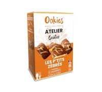 Ookies - Box Gâteaux P'tits Zébrés - Kit Pâtisserie pour Fabriquer ses Biscuits Maison