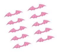 OOLA.DETAL Aile de corne de démon en cuir synthétique robuste pour costumes, accessoires à assemblage rapide, composants d'artisanat d'Halloween