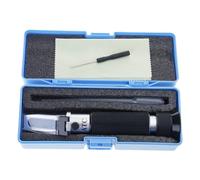 OOLA.DETAL Mètre salinité d'eau de mer marine compensée de température réfractomètre pour aquarium, amateurs de mesure d'aquarium à domicile