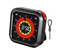 OOLA.DETAL Minuteur visuel numérique rechargeable avec chiffres clairs, minuteurs numériques magnétiques pour