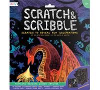 Ooly Scratch & Scribble Dragons fantastiques