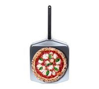 Ooni Pelle à pizza de 35,6 cm - Longue poignée super lisse en aluminium - Pelle à pizza légère pour l'extérieur - Accessoires pour four à pizza