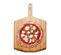 Ooni Pelle à Pizza en Bambou 16" (40 cm) - Grande Planche à Découper et de Service pour Pizza, Surface Antiadhésive Légère, Compatible avec les Fours à Pizza Ooni