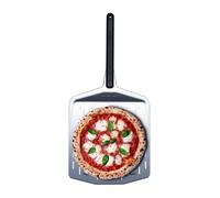 Ooni Pelle à pizza perforée de 30 cm - En aluminium avec long manche - Pelle à pizza pour pousser, retourner et retirer les pizzas