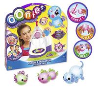 Oonies, Machine à Oonies, Inclus 36 picots, 18 Accessoires déco, 6 Connecteurs & Accessoires, pour Créer de jolis Personnages colorés, Jouet pour Enfants dès 5 Ans, NEE05