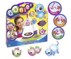 Oonies, Machine à Oonies, Inclus 36 picots, 18 Accessoires déco, 6 Connecteurs & Accessoires, pour Créer de jolis Personnages colorés, Jouet pour Enfants dès 5 Ans, NEE05