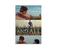 OONJGSNGA Poster Bones And All - Décoration murale de film cool - Poster vintage - Décoration de chambre - 60 x 90 cm - Style sans cadre