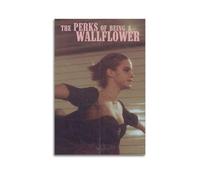 OONJGSNGA Poster The Perks of Being A Wallflower - Décoration murale de film cool - Poster vintage - Décoration de chambre - 30 x 45 cm - Style sans cadre
