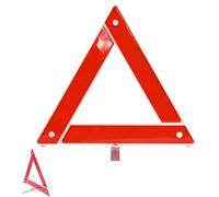 oooaooo Kit triangle de signalisation pour voiture, kit de premiers secours, multifonction, triangle de signalisation et trousse de premiers secours, pliable, convient pour l'assistance routière, les