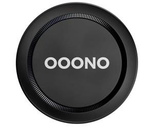 OOONO Co-Driver NO1 : avertisseur de radars et Dangers Routiers en Temps réel Via Application Gratuite | Signal Acoustique et indicateur LED | Noir | Activation Automatique | Lot de 1