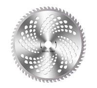 OOOVAVNE Lame de Tondeuse à Gazon A Word, tête en Alliage, Lame Circulaire, 40 Dents, 60 Dents, 80 Dents, Accessoires de Jardin, 1 pièce(40T 10Inch)