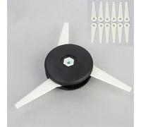 OOOVAVNE Lames de Rechange for Coupe-Herbe à Trois Lames FS38, FS40, FS45, FS46, FS50, 1 pièce(Small with 12pcs)