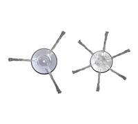 OOOVAVNE Tête de Brosse Universelle for désherbage, Fil d'acier, Disque de Coupe-Herbe, Lames de Coupe-Herbe, 1 pièce(Style C)