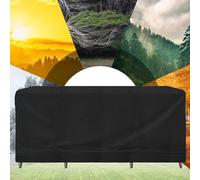 OOOXZO Housse+pour+Exterieur+Jardin+ 250x120x100cm/LxWxH Nappe Exterieur Impermeable Jardin, Coupe-Vent, Anti-UV Couverture de Protection Meubles, Rectangulaire Housse Table de Jardin