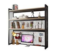 OOPDNEGAK 3 Couches Bureau Bibliothèque Organisateur De Bureau À Pose(A,75cm)