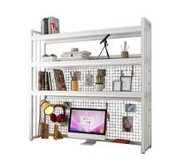 OOPDNEGAK 3 Couches Bureau Bibliothèque Organisateur De Bureau À Pose(D,95cm)
