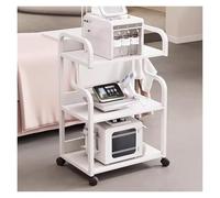 OOPDNEGAK Chariot D'esthétique À roulettes, Support pour Machine De Beauté, Salon De Spa, Chariot Roulant À 3 Niveaux pour Machine D'esthétique, pour Salon(A)