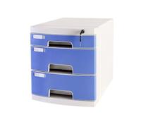 OOPDNEGAK Classeur De Bureau À 3 Niveaux, Boîte De Rangement Avec Tiroir Verrouillable Pour Le Stockage Et Le Tri De Fichiers, Vitrine De Type A4, Pour Tri Des Données(A1)