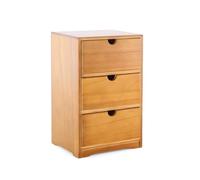OOPDNEGAK Classeur De Bureau En Bois, Boîte De Rangement Multicouche Avec Tiroirs Pour Fournitures Et Accessoires De Bureau(17.5 * 16 * 29.2cm)
