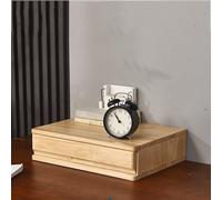OOPDNEGAK Classeur De Bureau Multicouche En Bois, Organiseur De Fournitures De, Boîte À Bijoux De Bureau, Boîte De Rangement De Comptoir, Pour La Maison(C,40 * 30 * 10CM)