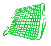 OOPDNEGAK Filet De Levage Plat en Nylon Résistant - Filets De Levage À Élingue, Sangles De Filet Levage Sécurité, pour Les Outils De Chargement Et De Déchargement Industriels(3 X 3/Mesh 15cm/Load 2t)