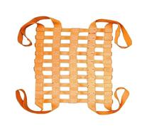 OOPDNEGAK Filets De Levage Cargaison - Sangles Filet en Polyester, Remorque, Rangement Camping Car, pour Quai Chargement Et Déchargement Navires, Personnalisable(1.5 X 1.5M/Mesh 10cm/Load 500kg)