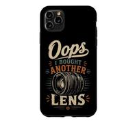 Oops I Bought Another Lens - Sarcastic Photographer Vintage Coque pour iPhone 11 Pro Max