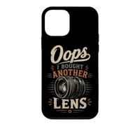 Oops I Bought Another Lens - Sarcastic Photographer Vintage Coque pour iPhone 12 Mini
