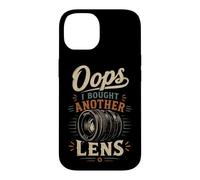 Oops I Bought Another Lens - Sarcastic Photographer Vintage Coque pour iPhone 14