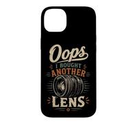 Oops I Bought Another Lens - Sarcastic Photographer Vintage Coque pour iPhone 14 Plus
