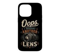 Oops I Bought Another Lens - Sarcastic Photographer Vintage Coque pour iPhone 14 Pro Max