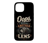 Oops I Bought Another Lens - Sarcastic Photographer Vintage Coque pour iPhone 15