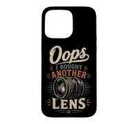 Oops I Bought Another Lens - Sarcastic Photographer Vintage Coque pour iPhone 15 Pro Max