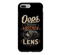Oops I Bought Another Lens - Sarcastic Photographer Vintage Coque pour iPhone 7 Plus/8 Plus