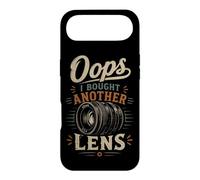 Oops I Bought Another Lens - Sarcastic Photographer Vintage Coque pour iPhone Air