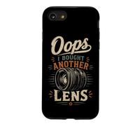 Oops I Bought Another Lens - Sarcastic Photographer Vintage Coque pour iPhone SE (2020) / 7/8