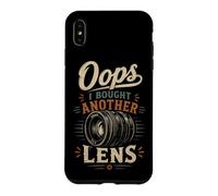 Oops I Bought Another Lens - Sarcastic Photographer Vintage Coque pour iPhone XS Max