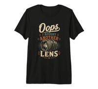 Oops I Bought Another Lens - Sarcastic Photographer Vintage T-Shirt Haut de Gamme