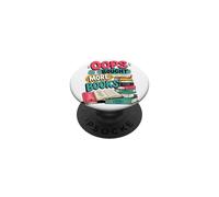 Oops... I Bought More Books - Sarcastic Cute Book Reader PopSockets PopGrip Adhésif