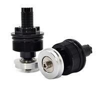 OOPUHKSY Bouchon De Boulons De Réglage De Précharge De Fourche en Aluminium De CNC De Moto pour Yamaha R3 2015-2018 R25 2013-2018 pour MT07 pour MT 07 (Black)