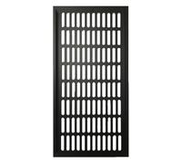 OOPUHKSY Grilles De Ventilation, Grille D'aération Rectangulaire en Alliage D'aluminium for Garde-Robe en Maille Respirante De 100 Mm De Large (Size : 100x650mm)